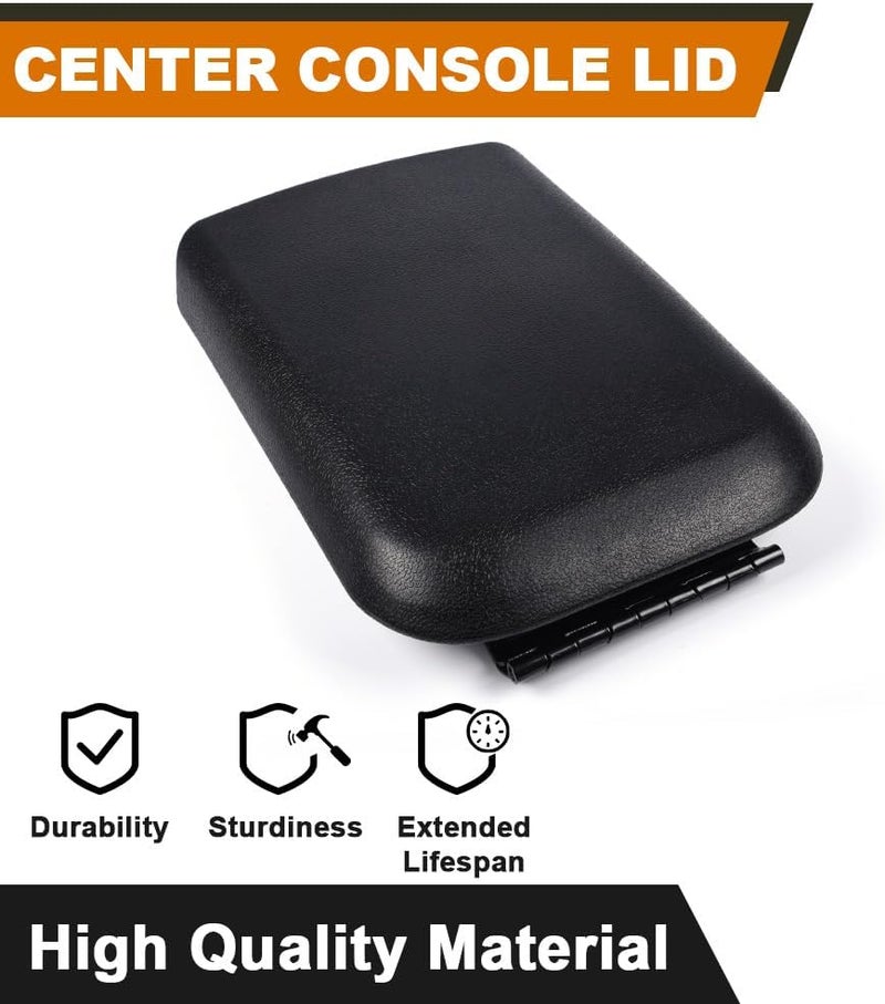 GPLUS Center Console Armrest Lid Top Pad Compatible with 2005-2009 Ford Mustang Black Replacement 5R3Z6306024AAC - Image 5