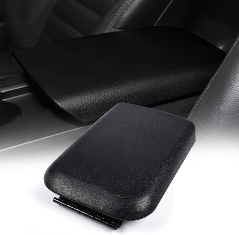 GPLUS Center Console Armrest Lid Top Pad Compatible with 2005-2009 Ford Mustang Black Replacement 5R3Z6306024AAC - Image 1