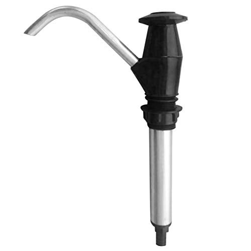 EMVANV Caravan Sink Hand Pump, Hand-Operated Drum Pump, Caravan Sink Water Hand Pump Tap Camping Trailer Motorhome Rv 4wd Replacement (Black) - Image 1
