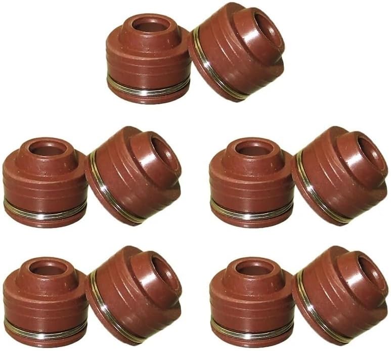 Valve Stem Seals 5 Sets For YX 125cc 140cc Engine Pit Dirt Bike - Image 1