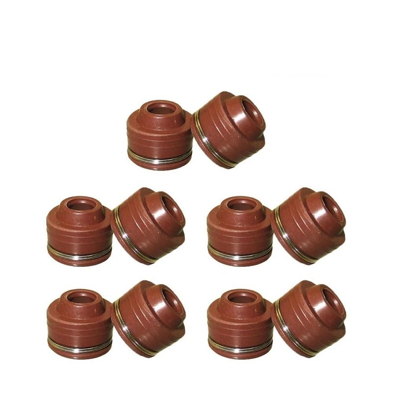 Valve Stem Seals 5 Sets For YX 125cc 140cc Engine Pit Dirt Bike - Image 2