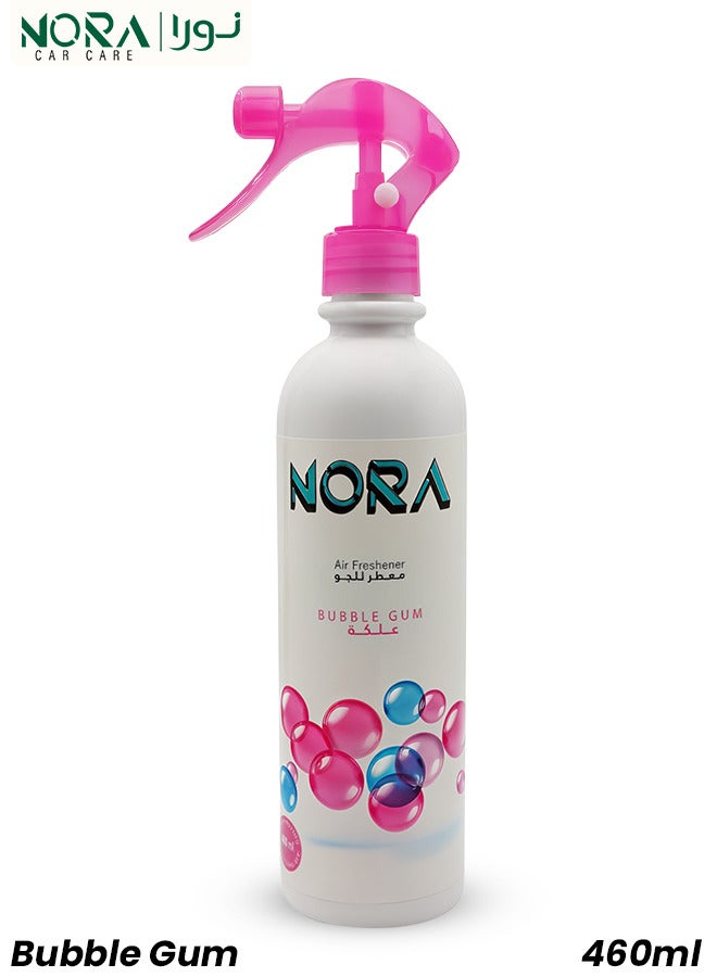 NORA Bubble Gum Air Freshener Spray 460ML Long-Lasting Fresh Scent for Home and Office - Image 1