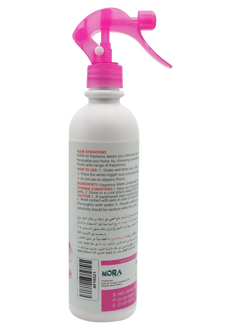 NORA Bubble Gum Air Freshener Spray 460ML Long-Lasting Fresh Scent for Home and Office - Image 5