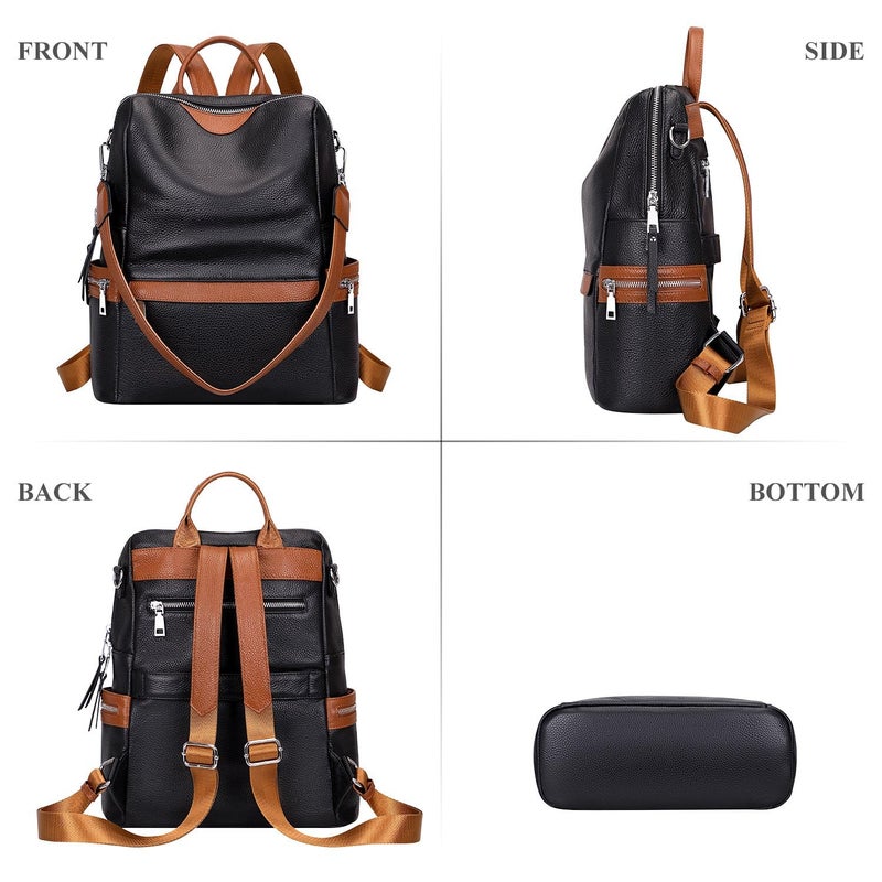 MUCHOVA Premium Bag For Women Casual Backpack Antic Design Backpack Purse For Girl Crossbody Strap - Image 2