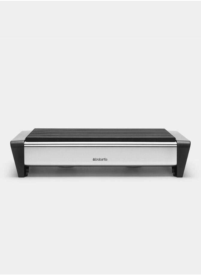 brabantia Food Warmer Grill with 2 Burners Black 36.5x19.2x8.5 cm  - Image 1