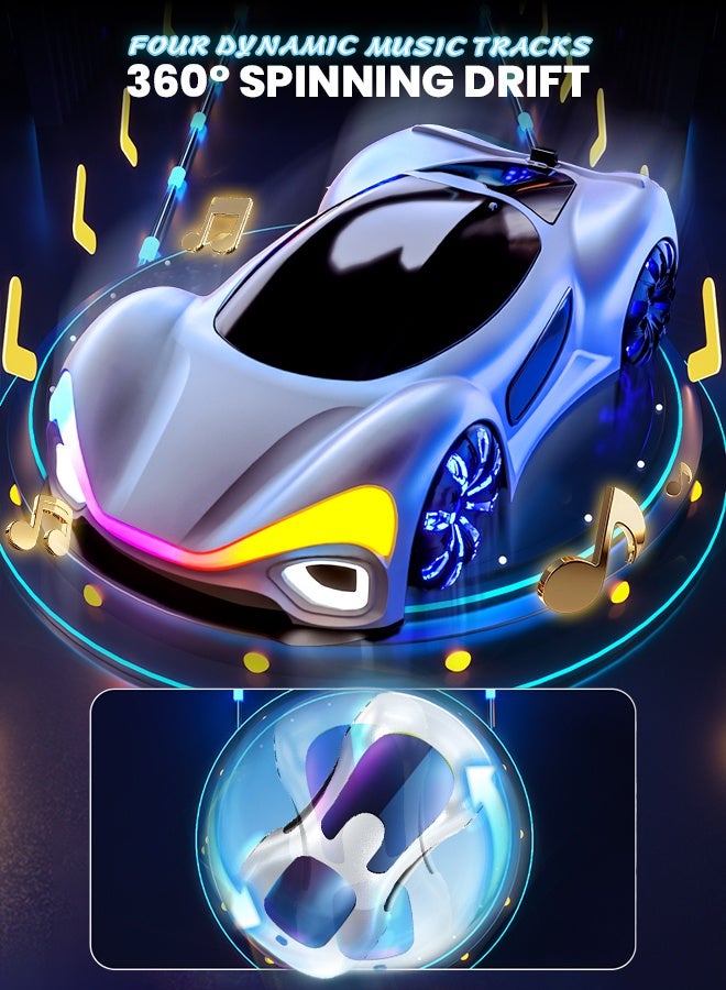 Hompenny 2.4G Kids Remote Control car – Dual Mode Control, 360° Stunt Drift, Cool Lights & Music, Includes Battery & Accessories, Long Battery Life, Durable & Crash-Resistant, Suitable for Boys & Girls - Image 3