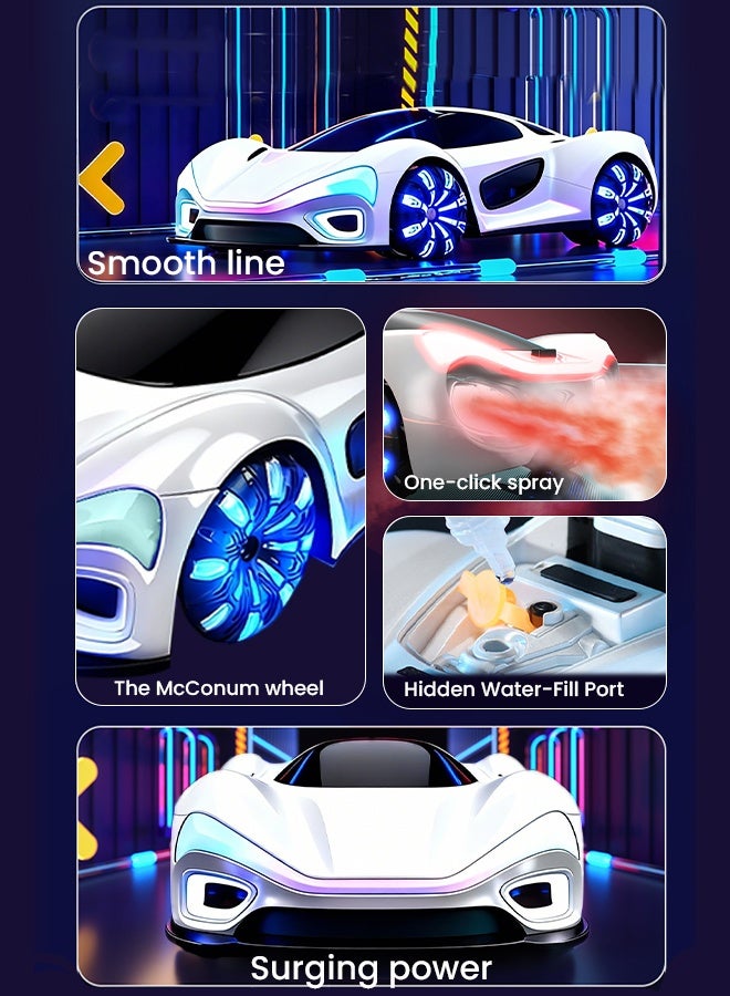 Hompenny 2.4G Kids Remote Control car – Dual Mode Control, 360° Stunt Drift, Cool Lights & Music, Includes Battery & Accessories, Long Battery Life, Durable & Crash-Resistant, Suitable for Boys & Girls - Image 5