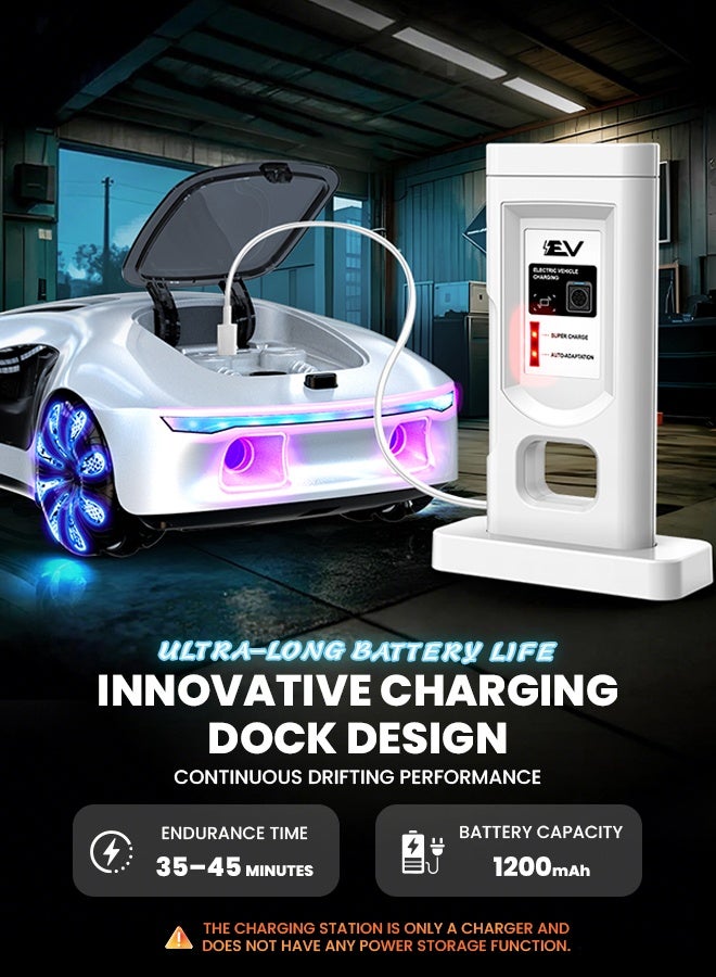 Hompenny 2.4G Kids Remote Control car – Dual Mode Control, 360° Stunt Drift, Cool Lights & Music, Includes Battery & Accessories, Long Battery Life, Durable & Crash-Resistant, Suitable for Boys & Girls - Image 2