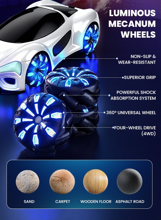 Hompenny 2.4G Kids Remote Control car – Dual Mode Control, 360° Stunt Drift, Cool Lights & Music, Includes Battery & Accessories, Long Battery Life, Durable & Crash-Resistant, Suitable for Boys & Girls - Image 4