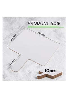 5 Pack Double Sided Handheld Whiteboard, Dry Erase Answer Paddle, Suitable for Classroom, Office, Meeting (9.6x8inch) - pzsku/ZD588ED52A03ED5CBC68DZ/45/_/1693452698/eaf72b20-5f92-4dce-ac65-4945115b135b