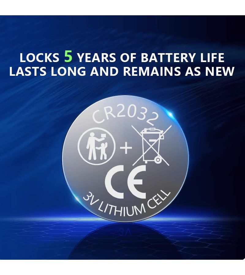 CR2032 3V Button Lithium Batteries CR2032 10 Pack Mercury Free Leakproof Long Lasting for Remote Scale Watch Toy - Image 4