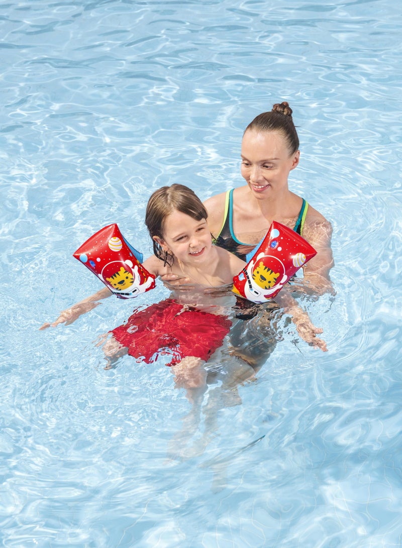 Bestway 30cm x 15cm Astro Tiger Armbands #32102 - Image 3