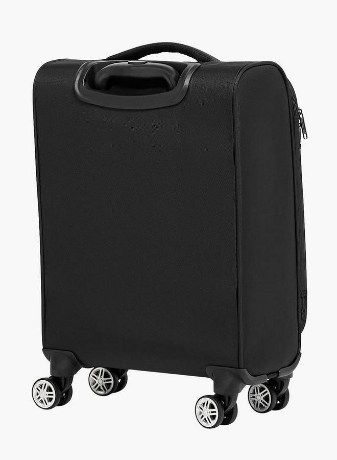 Wave Solid Softcase Trolley Bag With Retractable Handle - Image 4