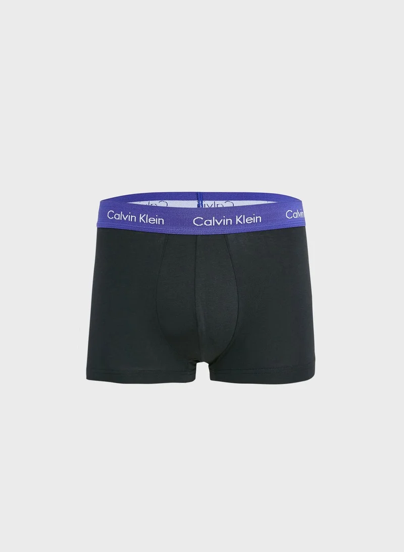 CALVIN KLEIN 3 Pack Logo Band Trunks