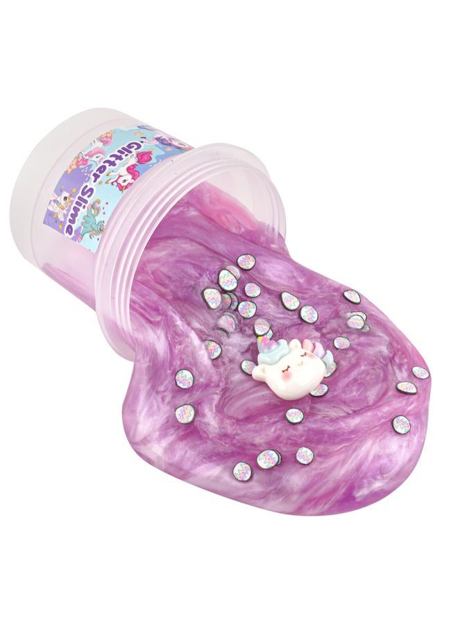 Okaybee Pink & Purple Glitter Water Slime, Non-Sticky Jelly Slime, Sensory Slime Toy for Children, Easter, Halloween, Christmas, Slime Gifts for Girls and Gifts - Image 2