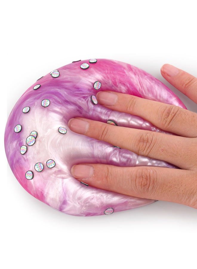 Okaybee Pink & Purple Glitter Water Slime, Non-Sticky Jelly Slime, Sensory Slime Toy for Children, Easter, Halloween, Christmas, Slime Gifts for Girls and Gifts - Image 4