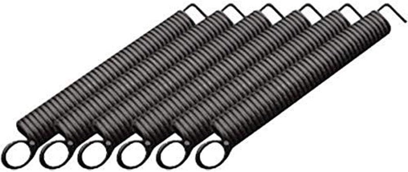 Fender Tremolo Tension Springs for Electric Guitar Pack of 6  Black