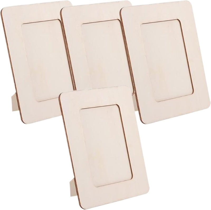 Flexible trendy construction 4 Pcs Wooden Photo Frame DIY Painting Blank Child Unfinished Picture for Photo(16.6x12.2cm) Hardness boosted processed substance Flexible anti-break Timely planned dispatch Multi-market varied design options Durability enhanced Season change compatible build Tight fitted parts Compact design Market multi-use trusted quality Freeze crack proof Modern practical shape Multi-purpose fine material Global upgraded practical design Daily use improved quality Widely used design All-scene compatible build Multi-goal comprehensive design Backup reserve local stock Global trendy simple build Gulf approved global quality Storage transit efficiency build Lightweight Globally engineered build Global flexible sizing options - Image 1