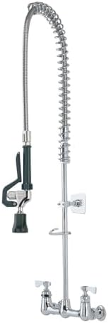 Krowne وحدة ما قبل الشطف من كراون ميتال 17108W مثبتة على الحائط من النحاس المطلي بالكروم - Image 1