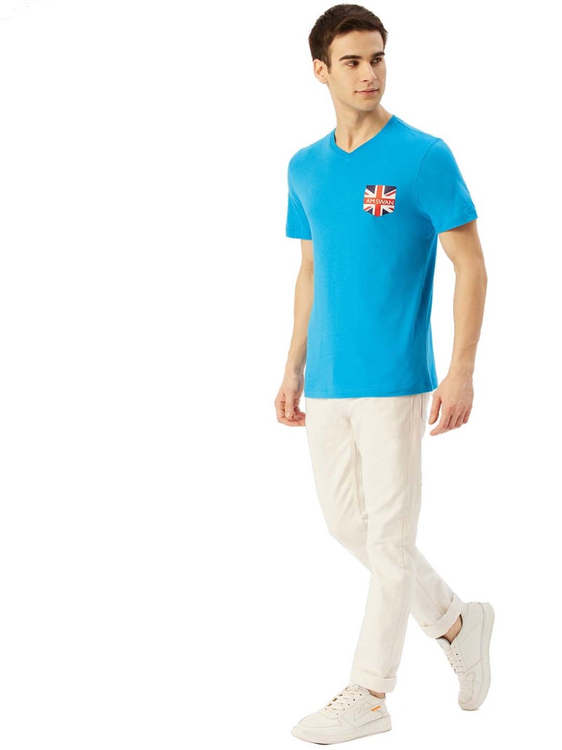 amswan PREMIUM COTTON PRINTED HALF SLEEVE CREW NECK T-SHIRTS - Image 5