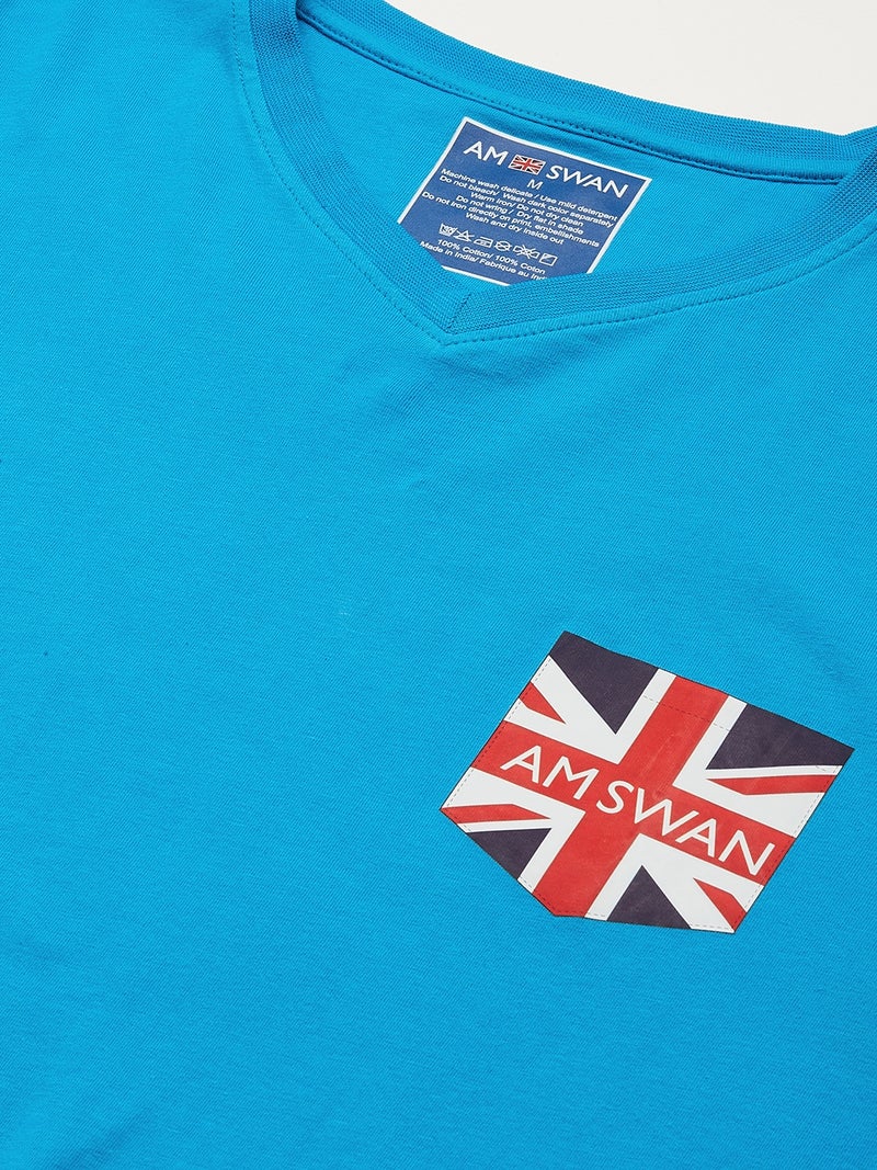 amswan PREMIUM COTTON PRINTED HALF SLEEVE CREW NECK T-SHIRTS - Image 2