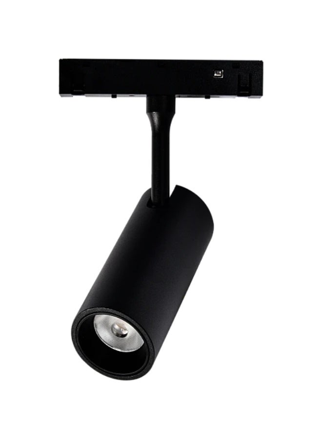 كشاف مجرى ليد لون انارة كريمي اسطواني اسود 10 واط توفل