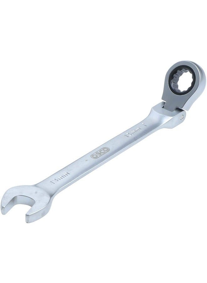 OSCO-TOOLS Osco 9mm Ratcheting Combination Wrench – Professional CR-V Open-End & Ratcheting Ring Spanner for Automotive Repair, Mechanical Maintenance, and Workshop Use - Image 1