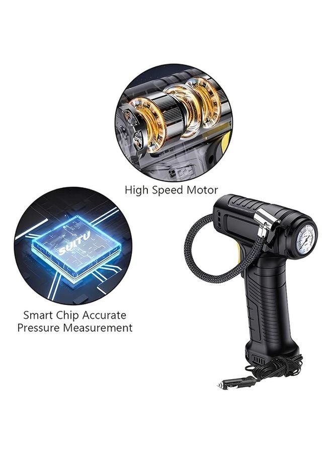 12V Pointer Style Car Air Compressor Portable Tire Inflator For Sedans SUVs - Image 4