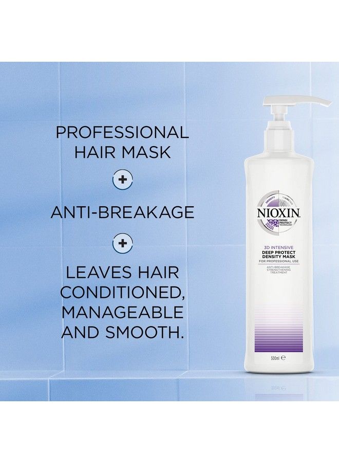 Nioxin Deep Protect Density Mask Deeply Conditions Dry Damaged Or Color Treated Hair 16.9 Oz - Image 3