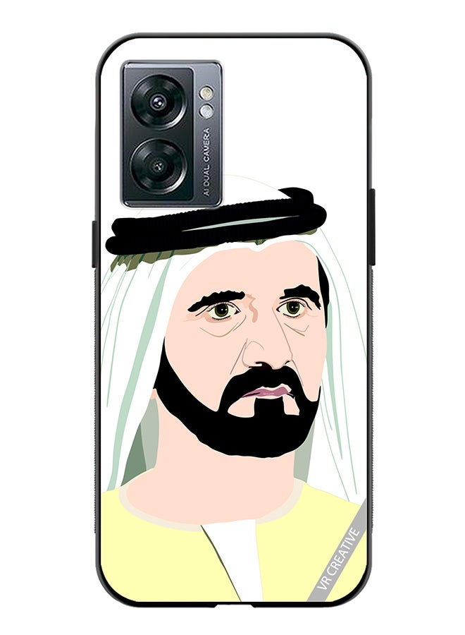 VR CREATIVE Protective Case Cover For Oppo A57 5G Sheikh Mohammed Bin Rashid Al Maktoum Design Multicolour - Image 1