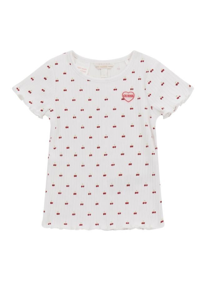 جس Kids Printe Crew Neck T-Shirt  - Image 1