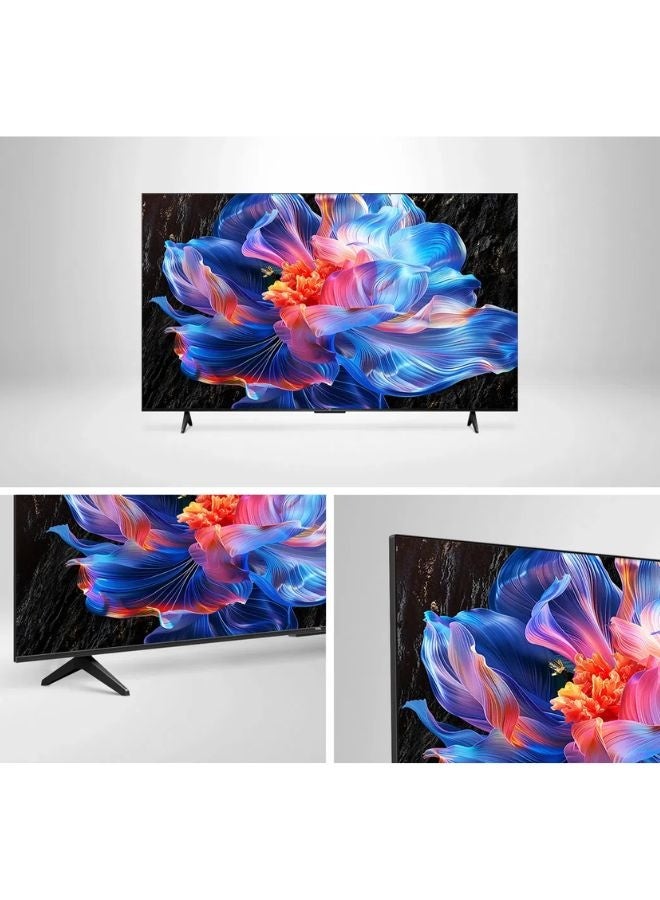 تي سي إل تلفاز 75 بوصة P6K 4K HDR | تلفاز ذكي 4K UHD من جوجل | معالج AiPQ | لوحة HVA | HDR10، HLG، 60Hz | وضوح Ai، لون Ai، HDR Ai، تباين Ai | صوت دولبي | MEMC | إطار معدني بدون حواف - النسخة الدولية - Image 3