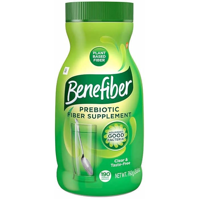 Benefiber Fiber Supplement Powder 190 Servings - Sugar Free- Grit Free 722 grams (25.5 oz.) - Image 1