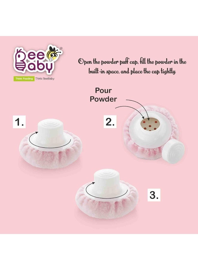 بي بيبي بيبي بيبي باودر باف كلاسيك - وردي - Image 3