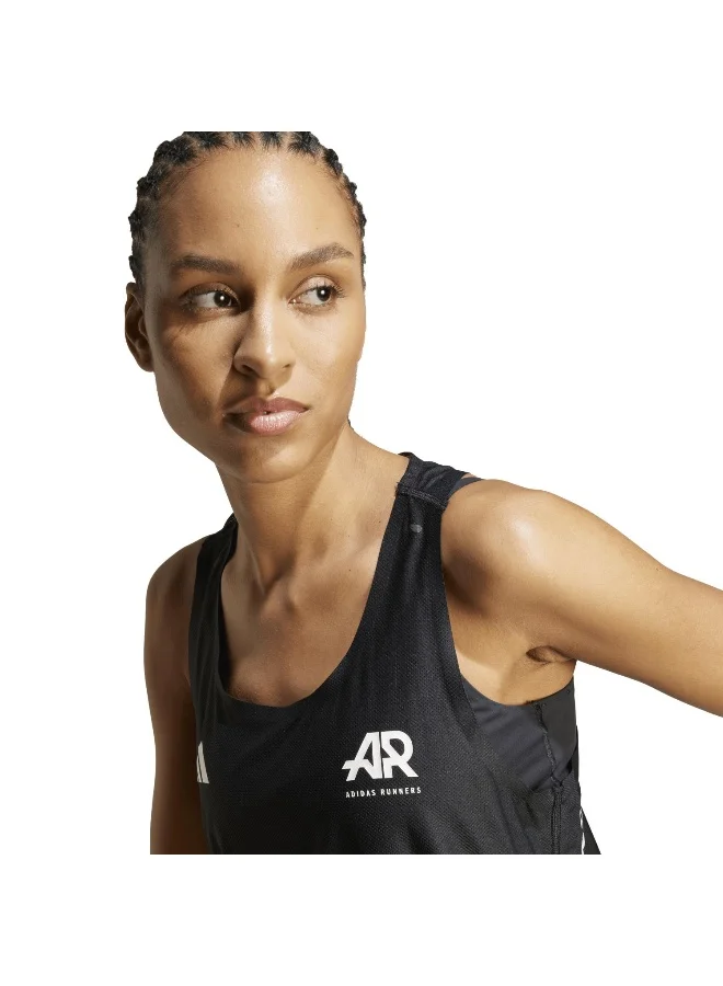 Adidas Otr Ar Singl W Black Shirt (Sleeveless) Other Shirts For Women