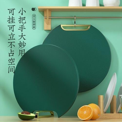 BuntyChiku Antibac_terial Standable DoubleSided Chopping BoardStandable DoubleSided Chopping BoardPlastic Cutting Board Non Slip Cutting Board 32cm - Image 2