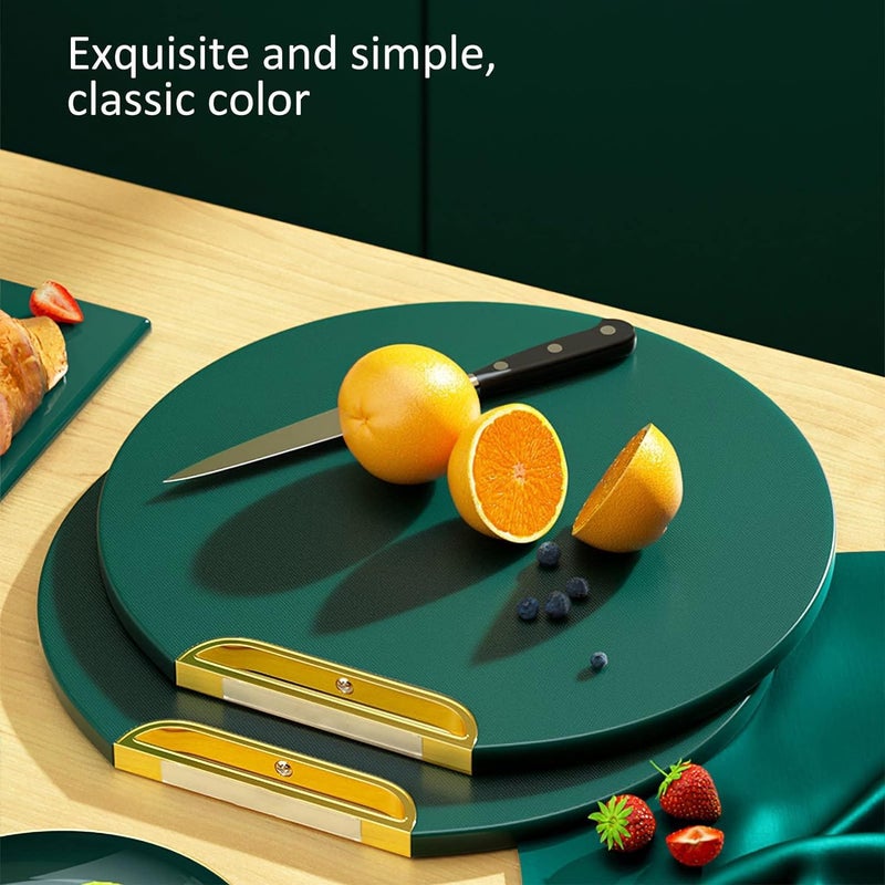 BuntyChiku Antibac_terial Standable DoubleSided Chopping BoardStandable DoubleSided Chopping BoardPlastic Cutting Board Non Slip Cutting Board 32cm - Image 3