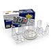 CHH 9 Deck Plastic Revolving Playing Card Tray with 3 Slots Clear Easy Access and Great Game Accessory - Image 2