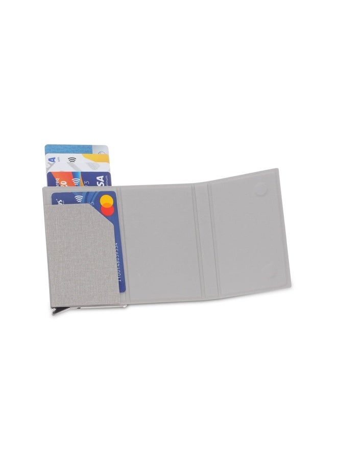 SANTHOME CHANGE ZERO Sustainable Gift Set with Refillable Notebook, Pen & Cardholder - Grey - Image 3