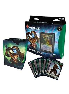 Kaldheim Commander Deck Elven Empire ; 100 Card Readytoplay Deck ; Greenblack