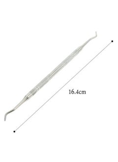 NIBEMINENT Professional Double-Ended Cuticle Pusher Silver  - Image 2