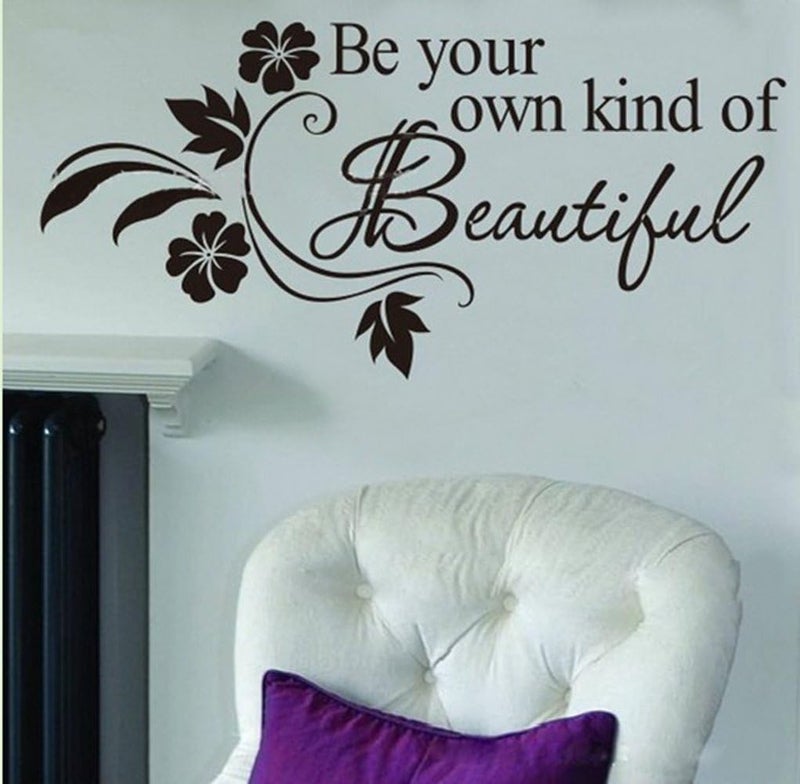 Picniva Be Your Own Kind of Beautiful Wall Sticker