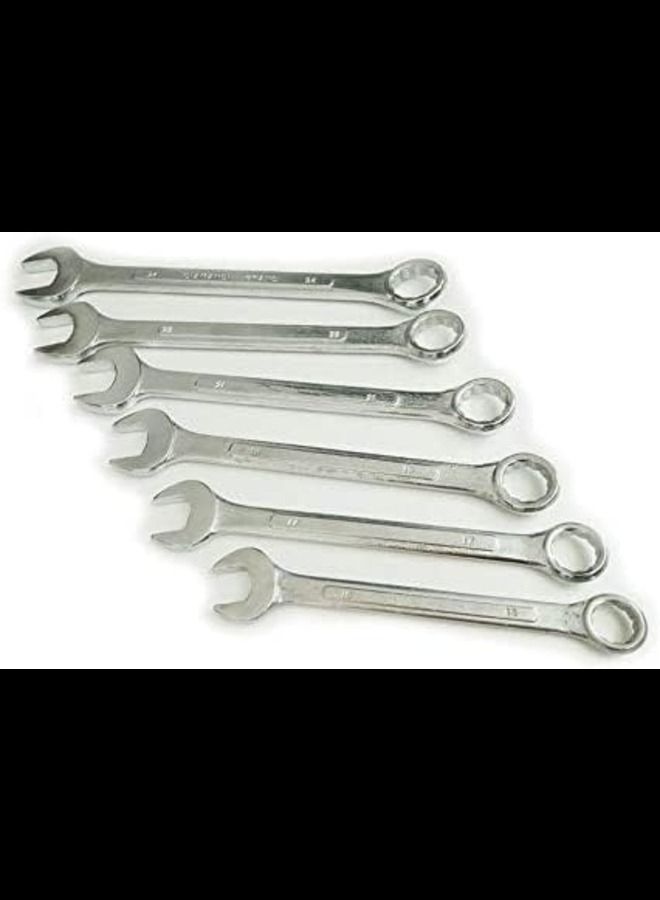 ABBASALI 14 Pieces Combination Spanner Set 8mm-24mm, Metric Combination Wrench Set, Reversible Ratchet Set Tool Kit with Storage Bag For Vehicle Automobile Motorcycle Auto Car Repair Tools - Image 3