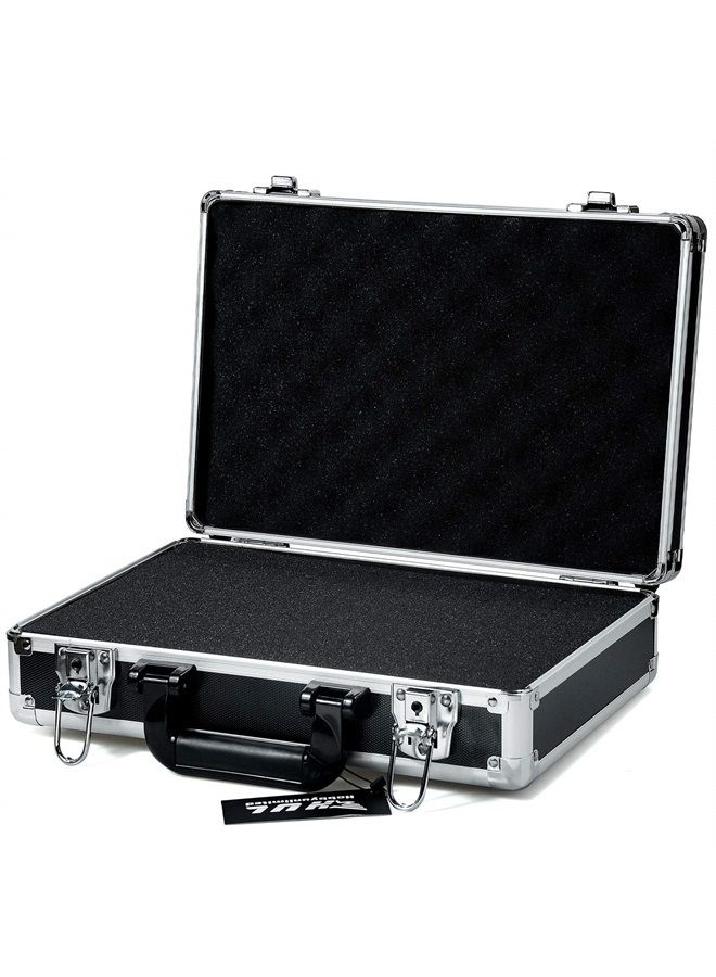 HUL 16in Two-Tone Aluminum Case with Customizable Pluck Foam Interior for Test Instruments Cameras Tools Parts and Accessories - Image 1