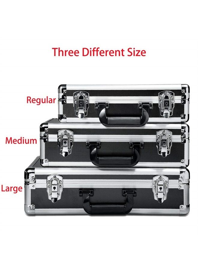 HUL 16in Two-Tone Aluminum Case with Customizable Pluck Foam Interior for Test Instruments Cameras Tools Parts and Accessories - Image 4