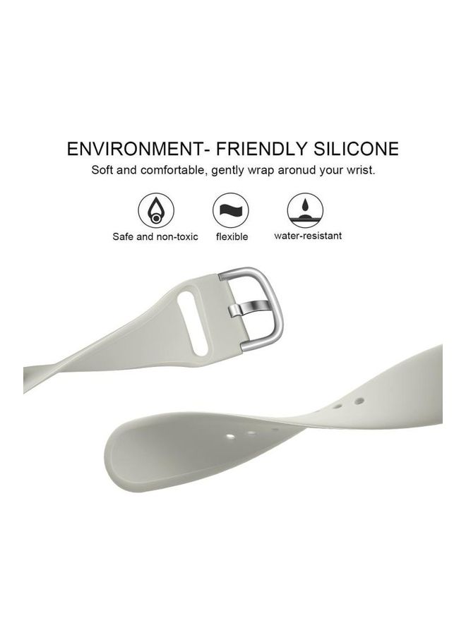 BGM Replacement Band for Apple Watch Series 1/2/3/4/5/6/SE 38/40mm Grey - Image 3