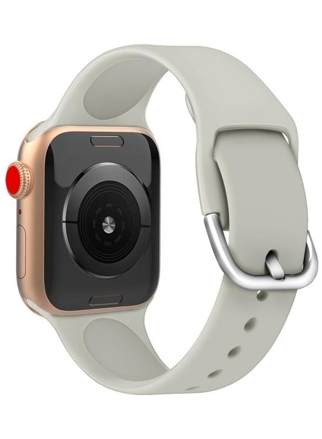 BGM Replacement Band for Apple Watch Series 1/2/3/4/5/6/SE 38/40mm Grey - Image 2