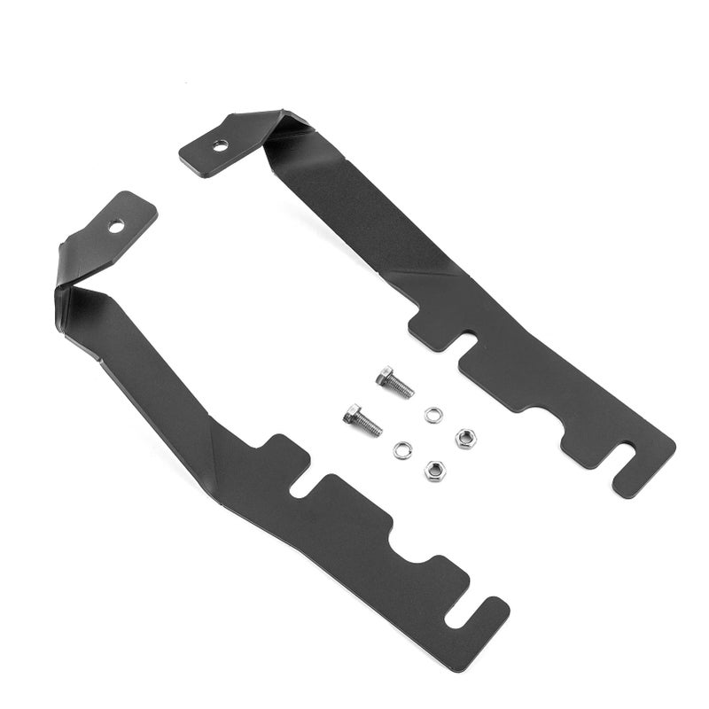 WeiSen Upper Hood Hinge Ditch Light Mount Bracket Compatible with Dodge Ram 1500 20192024 for Auxiliary Most 3 Inch Offroad Pod Work Light Does Not Fit Ram 1500 Classic Models