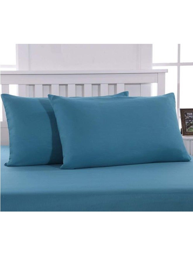 سنوز طقم أكياس وسادة قطعتين، 50*70 سم، تيل - Image 2