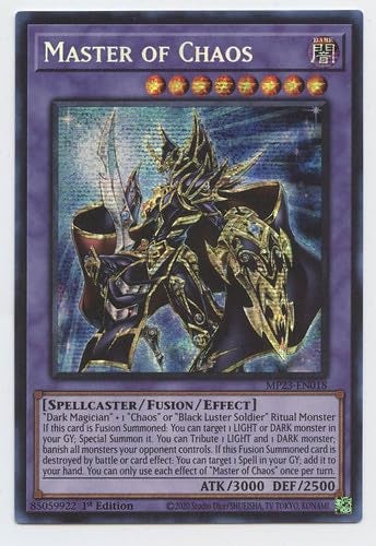 Yugioh Master of Chaos MP23EN018 Prismatic Secret Rare 1st Edition - Image 2